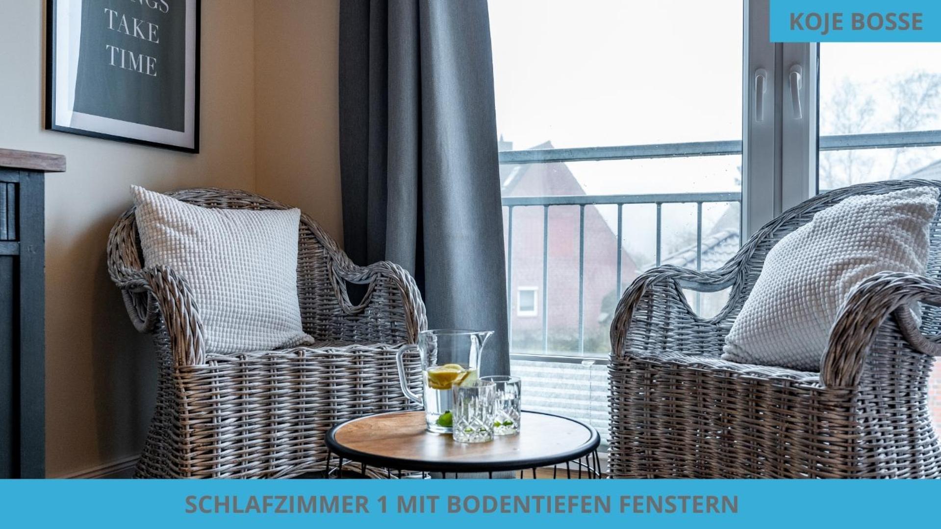 Kuestenkojen Mit 4 Ferienwohnungen Fuer 1 Bis 8 Pers Mit Diversen Schlafzimmern, Garten Oder Balkon ビューズム エクステリア 写真