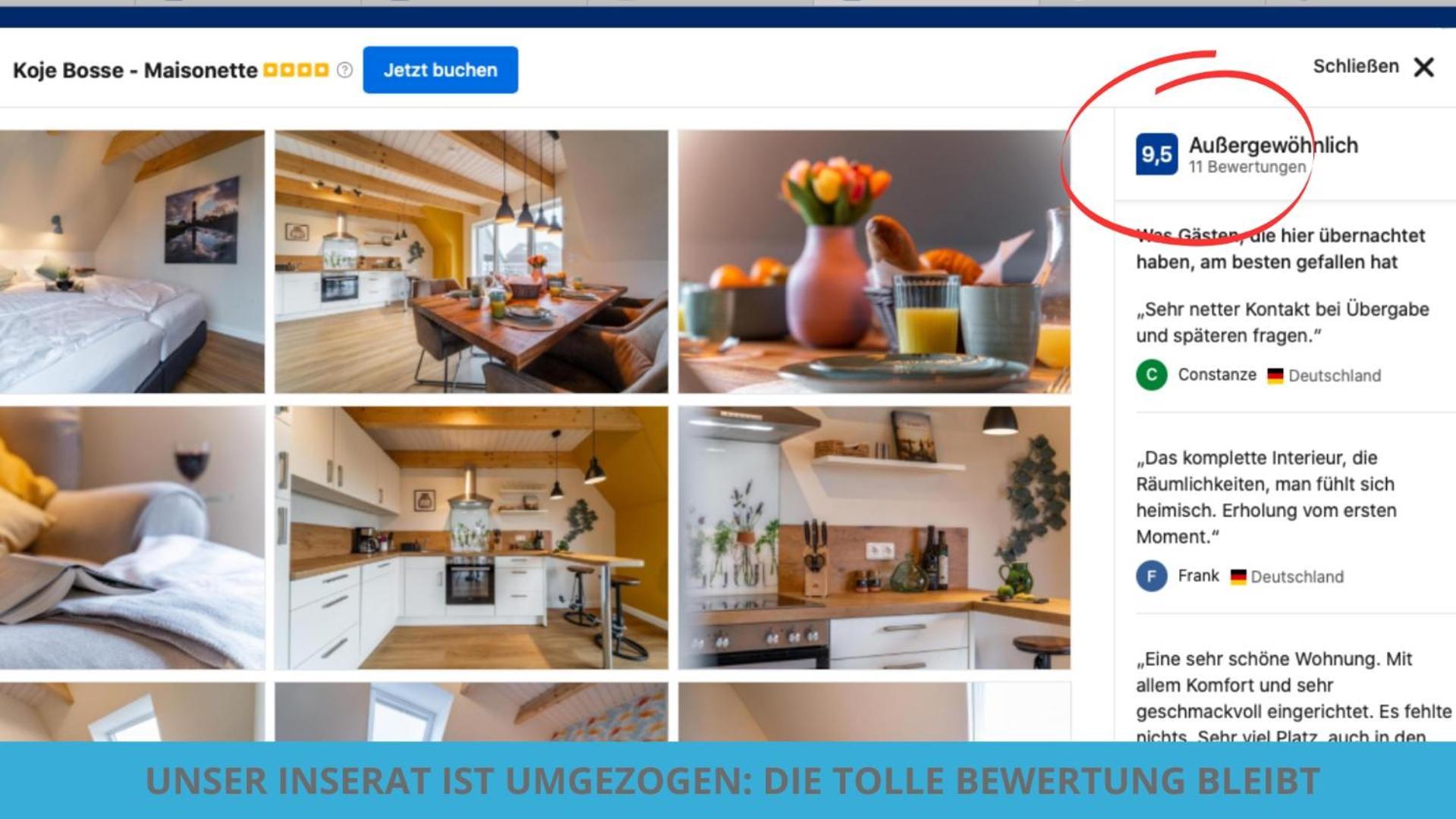 Kuestenkojen Mit 4 Ferienwohnungen Fuer 1 Bis 8 Pers Mit Diversen Schlafzimmern, Garten Oder Balkon ビューズム エクステリア 写真