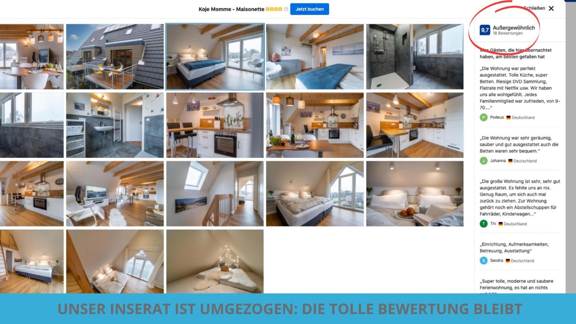 Kuestenkojen Mit 4 Ferienwohnungen Fuer 1 Bis 8 Pers Mit Diversen Schlafzimmern, Garten Oder Balkon ビューズム エクステリア 写真