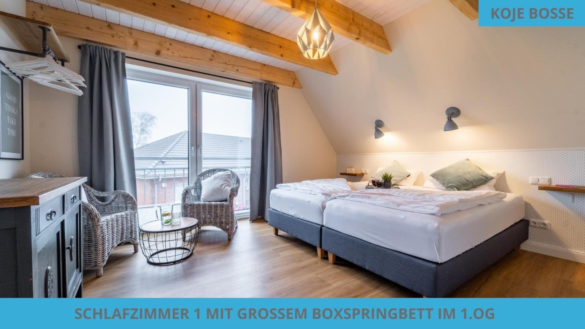Kuestenkojen Mit 4 Ferienwohnungen Fuer 1 Bis 8 Pers Mit Diversen Schlafzimmern, Garten Oder Balkon ビューズム エクステリア 写真