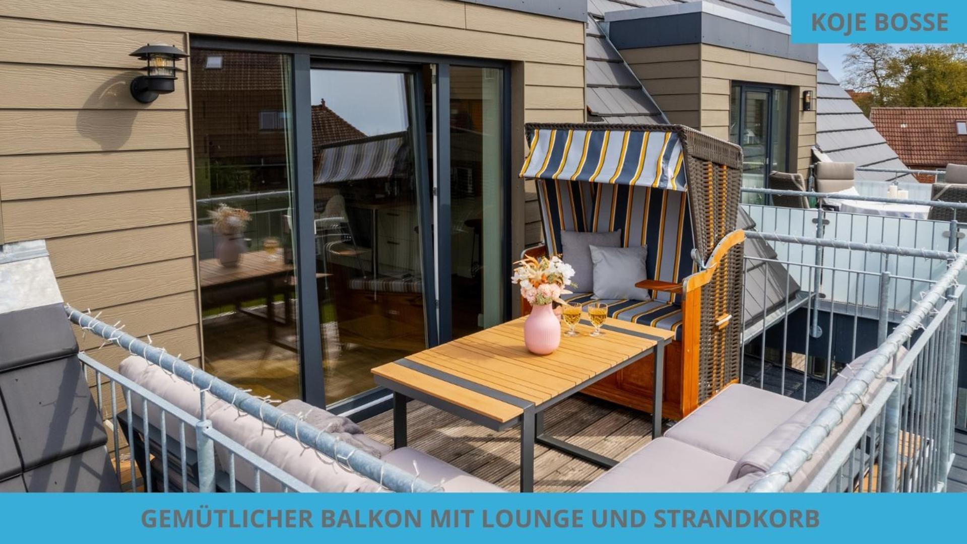 Kuestenkojen Mit 4 Ferienwohnungen Fuer 1 Bis 8 Pers Mit Diversen Schlafzimmern, Garten Oder Balkon ビューズム エクステリア 写真