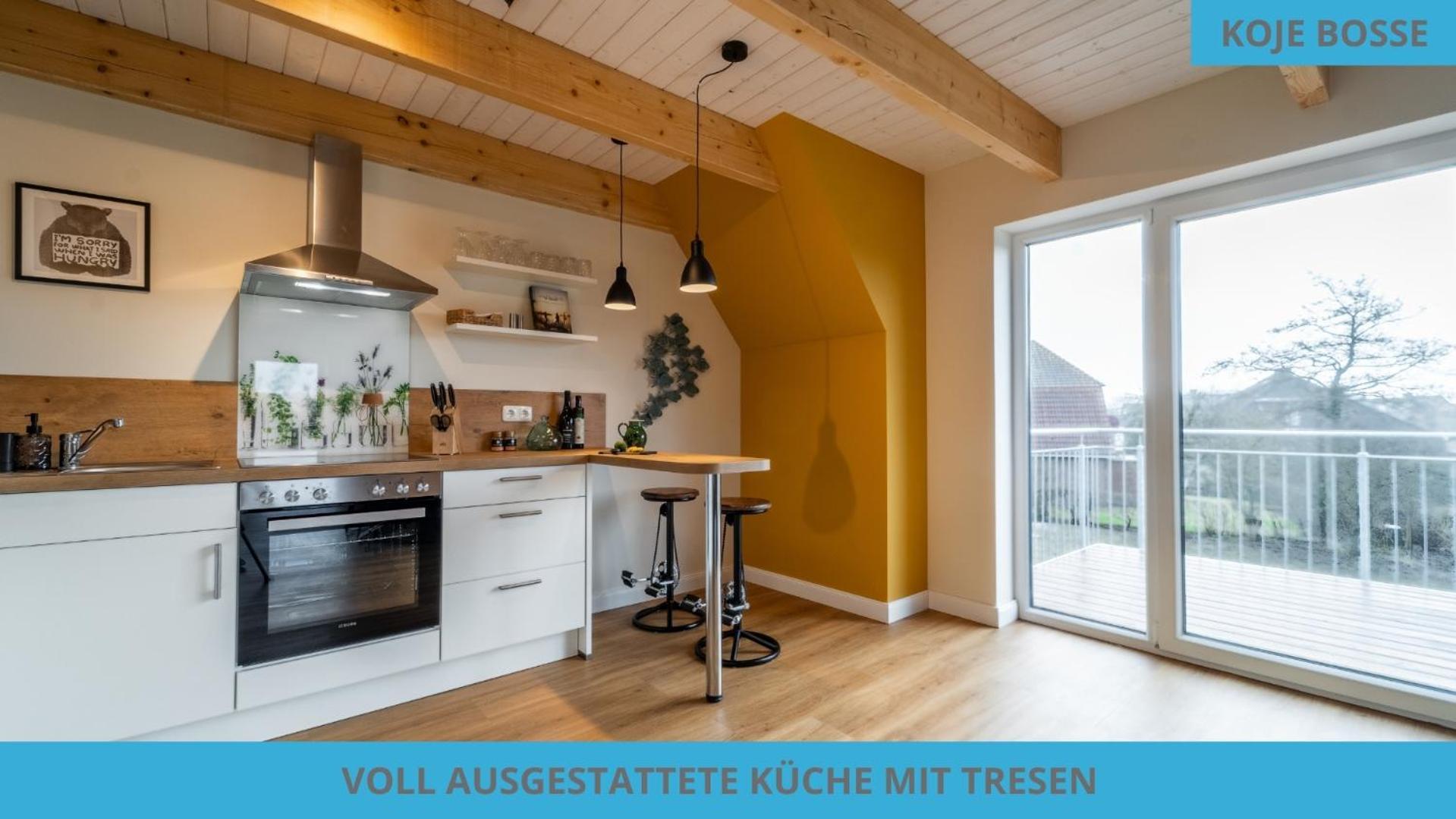 Kuestenkojen Mit 4 Ferienwohnungen Fuer 1 Bis 8 Pers Mit Diversen Schlafzimmern, Garten Oder Balkon ビューズム エクステリア 写真