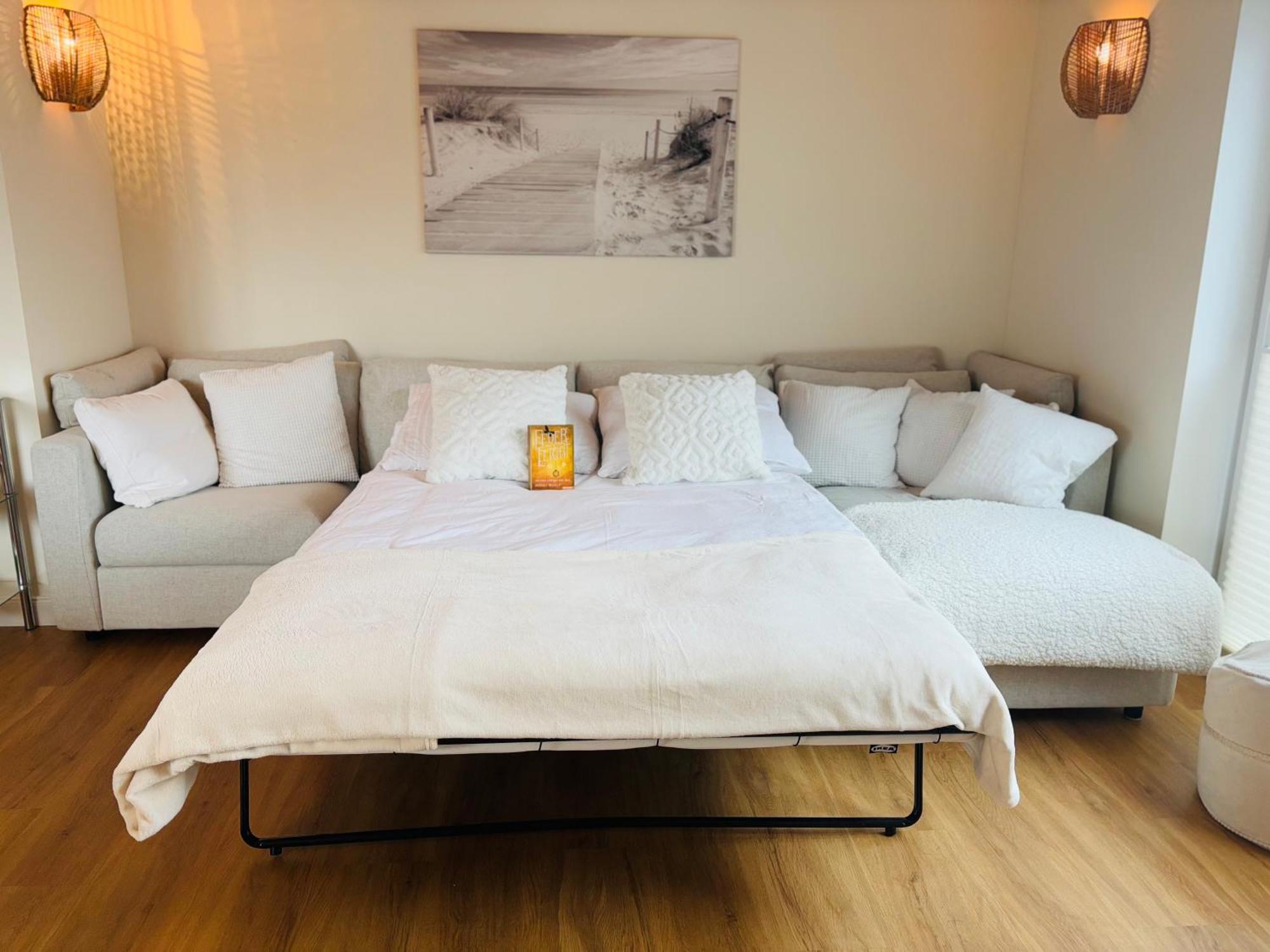 Kuestenkojen Mit 4 Ferienwohnungen Fuer 1 Bis 8 Pers Mit Diversen Schlafzimmern, Garten Oder Balkon ビューズム エクステリア 写真